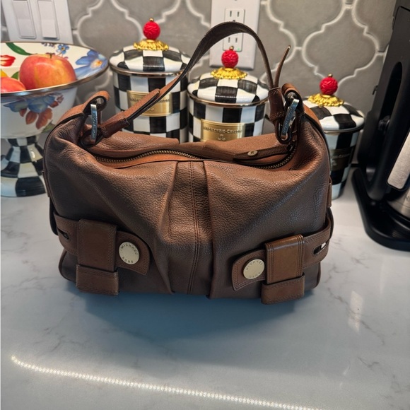 Leather Michael Kors shoulder purse - Picture 2 of 13